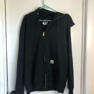 Carhartt Black Full-Zip Hoodie
